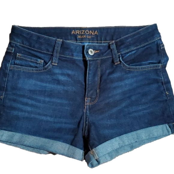 NWOT Women's Arizona Jean Co. Denim Shorts Size 7 - Picture 1 of 7